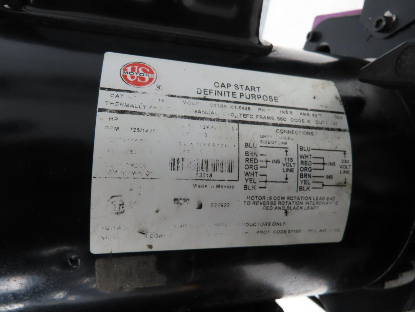 SPX Hytec 100888 Model B Hydraulic Power Workholding Pump Unit 2.5gal 115V