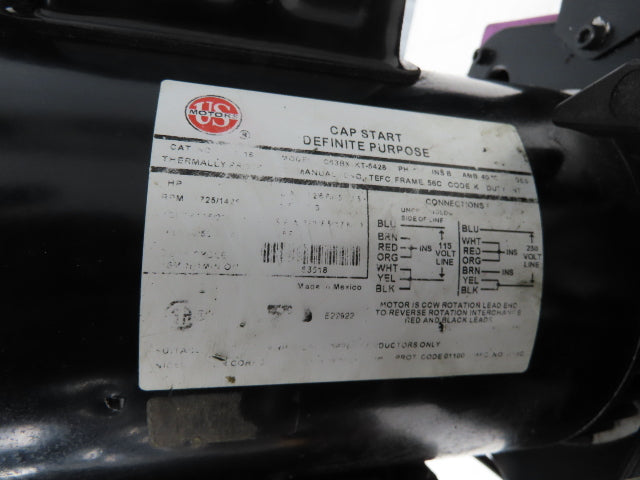 SPX Hytec 100888 Model B Hydraulic Power Workholding Pump Unit 2.5gal 115V