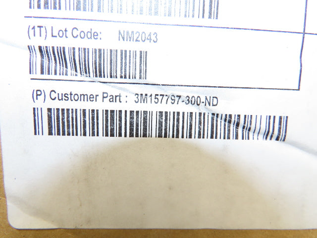 3M 3659/37SF 300 Wire Spool 36AWG 300' 37 Conductor Flat Ribbon Cable Black
