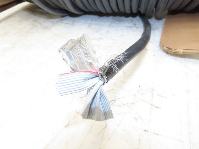 3M 3659/37SF 300 Wire Spool 36AWG 300' 37 Conductor Flat Ribbon Cable Black