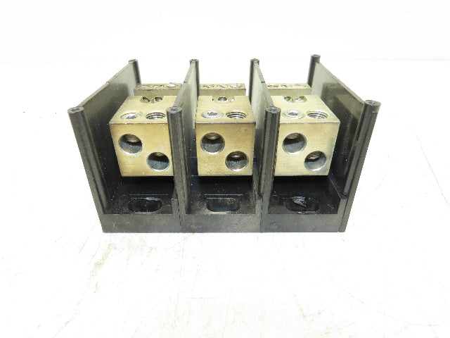 Ferraz Shawmut 67513 Power Distribution Block 600V 350A 3 Pole