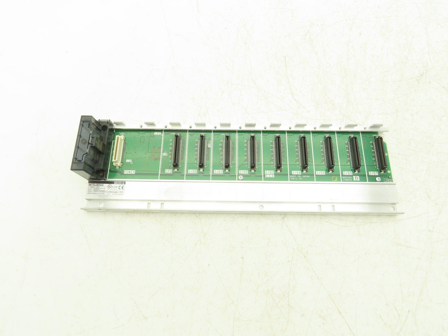 Mitsubishi Q38DB Melsec-Q Base Unit Circuit Board 8-Slot Chassis Assembly