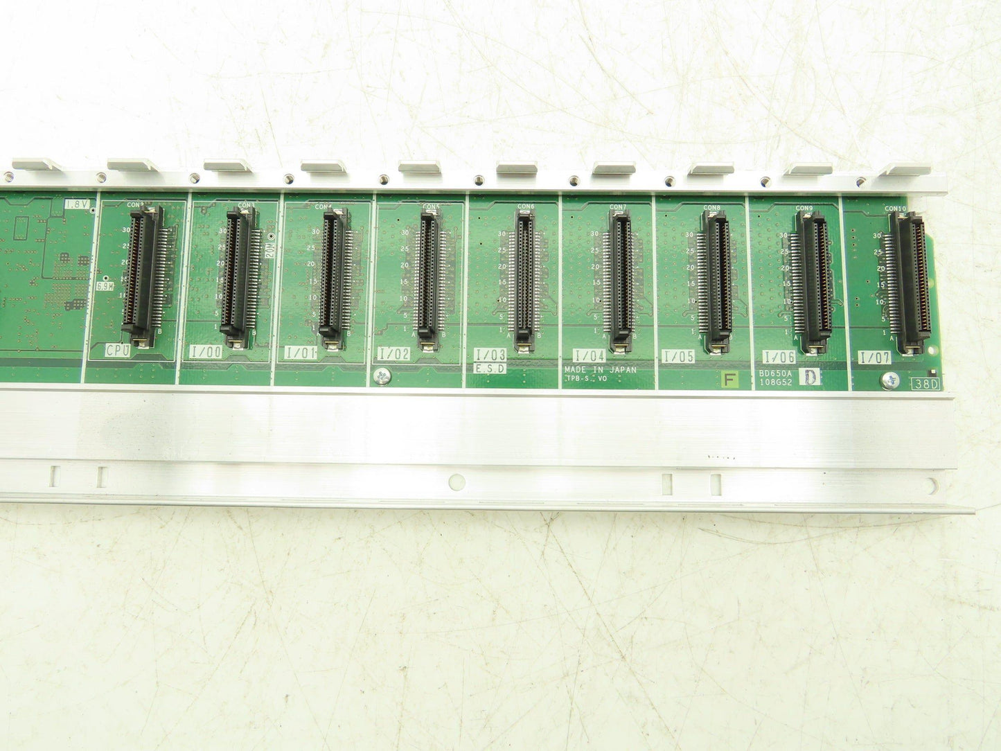Mitsubishi Q38DB Melsec-Q Base Unit Circuit Board 8-Slot Chassis Assembly