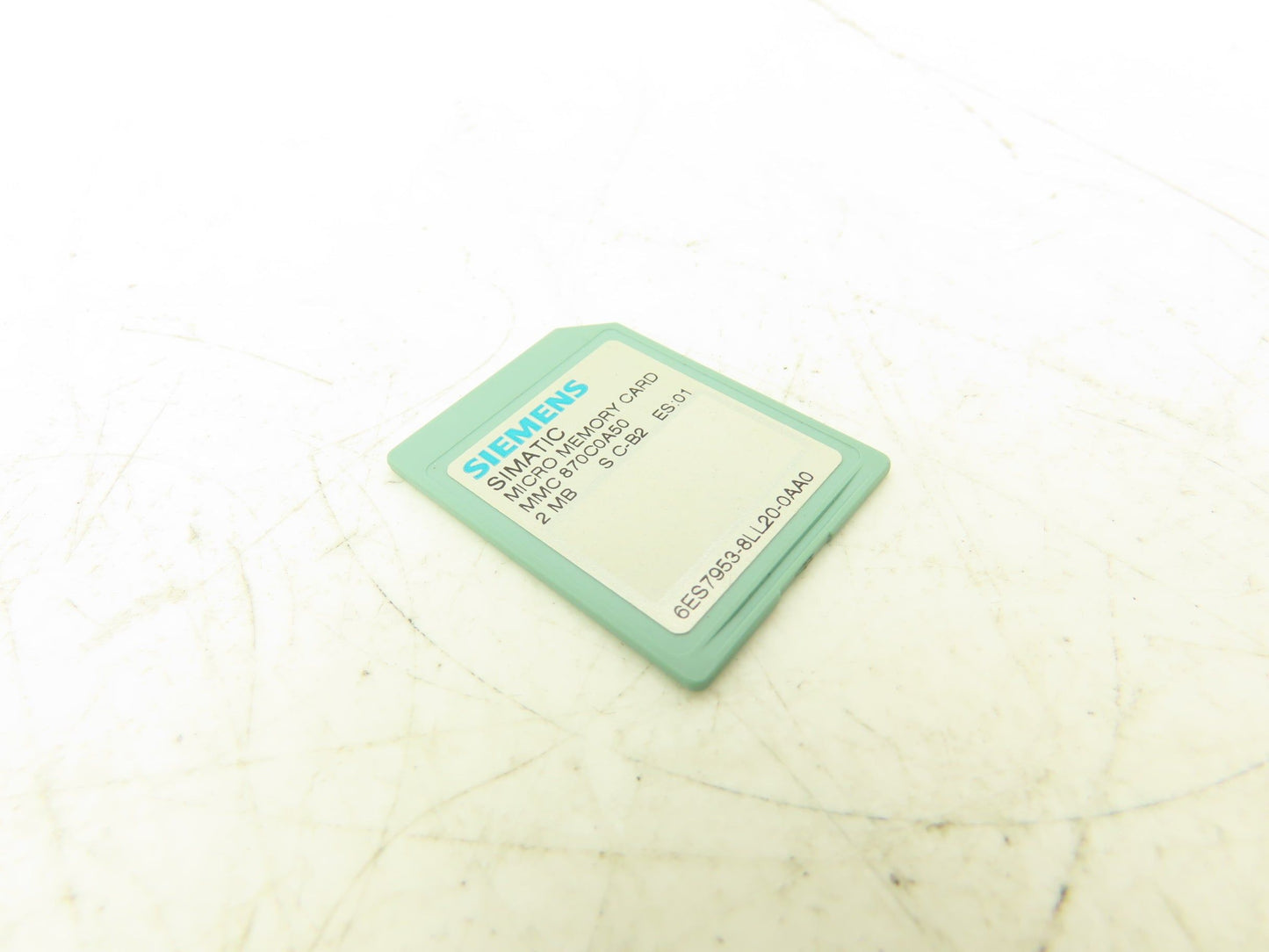 Siemens 6ES7953-8LL20-0AA0 SIMATIC S7 PLC Micro Memory Card 2Mb