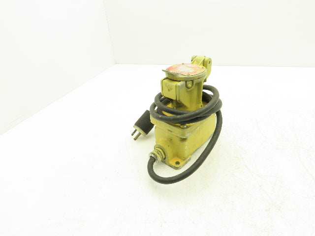 StrateLine ERHC-21542 Female Receptacle 20A 3W 4P 240VAC Explosion Proof