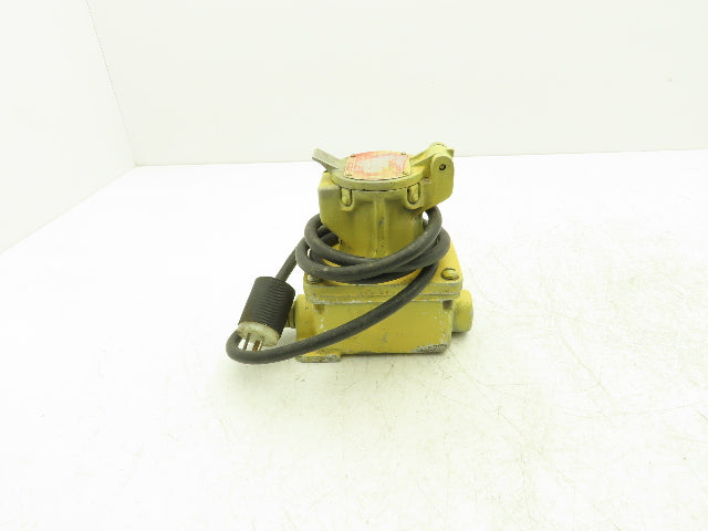 StrateLine ERHC-21542 Female Receptacle 20A 3W 4P 240VAC Explosion Proof