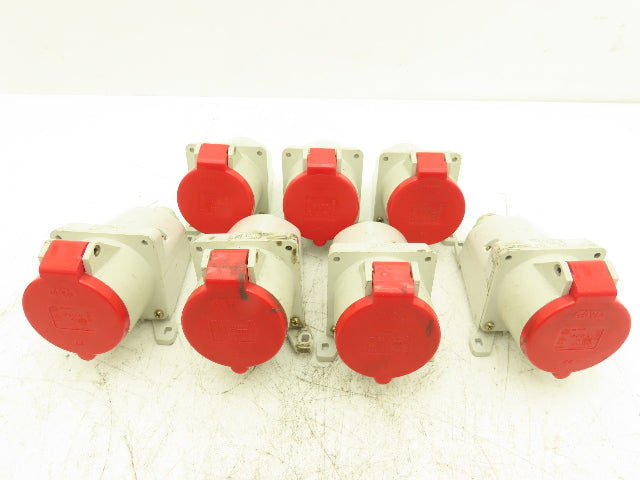 Garo UI416-6 Receptacle 16A 5 Pin 415VAC IP44 Lot Of 7