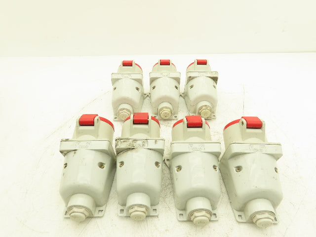 Garo UI416-6 Receptacle 16A 5 Pin 415VAC IP44 Lot Of 7