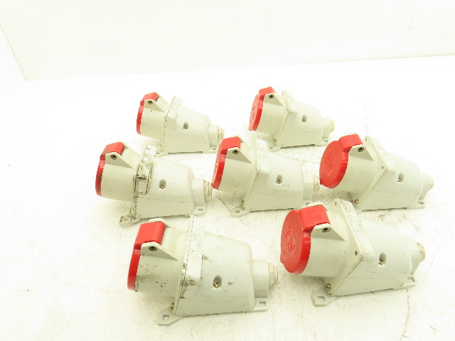 Garo UI416-6 Receptacle 16A 5 Pin 415VAC IP44 Lot Of 7