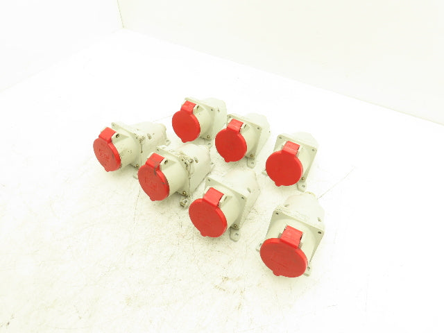 Garo UI416-6 Receptacle 16A 5 Pin 415VAC IP44 Lot Of 7