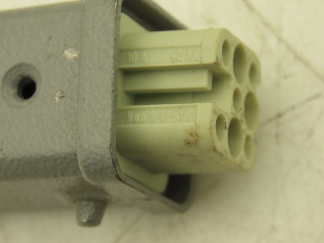 Harting 8 Pin 10A 500V 12V Extension Cord Male & Female Ends