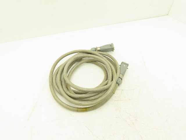 Harting 8 Pin 10A 500V 12V Extension Cord Male & Female Ends