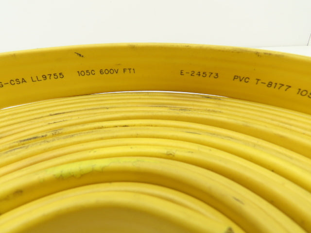 Festoon Cable Outdoor E-24573 Multi-Conductor Flat Cable 8 Wire 14AWG 600V 27'