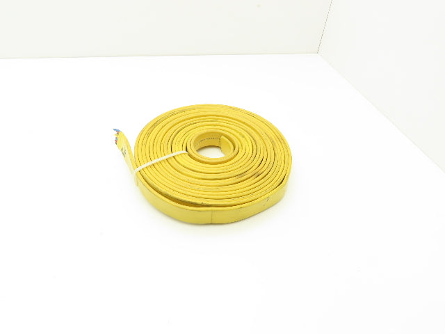 Festoon Cable Outdoor E-24573 Multi-Conductor Flat Cable 8 Wire 14AWG 600V 27'
