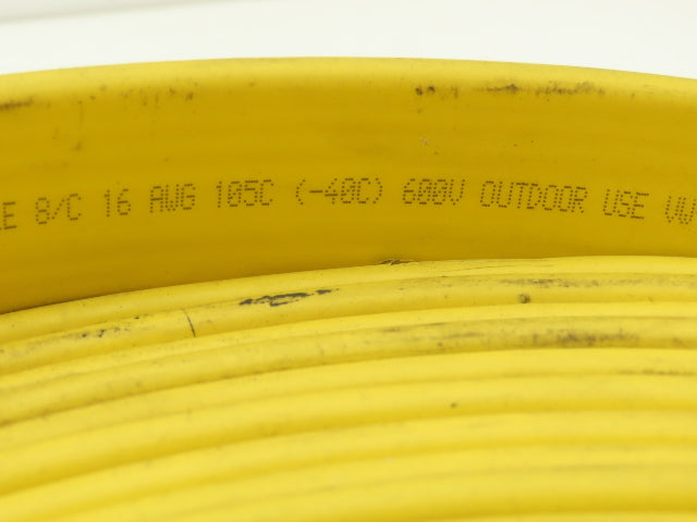 Festoon Cable Outdoor E73093 Multi-Conductor Flat Cable 8 Wire 16AWG 600V 32'