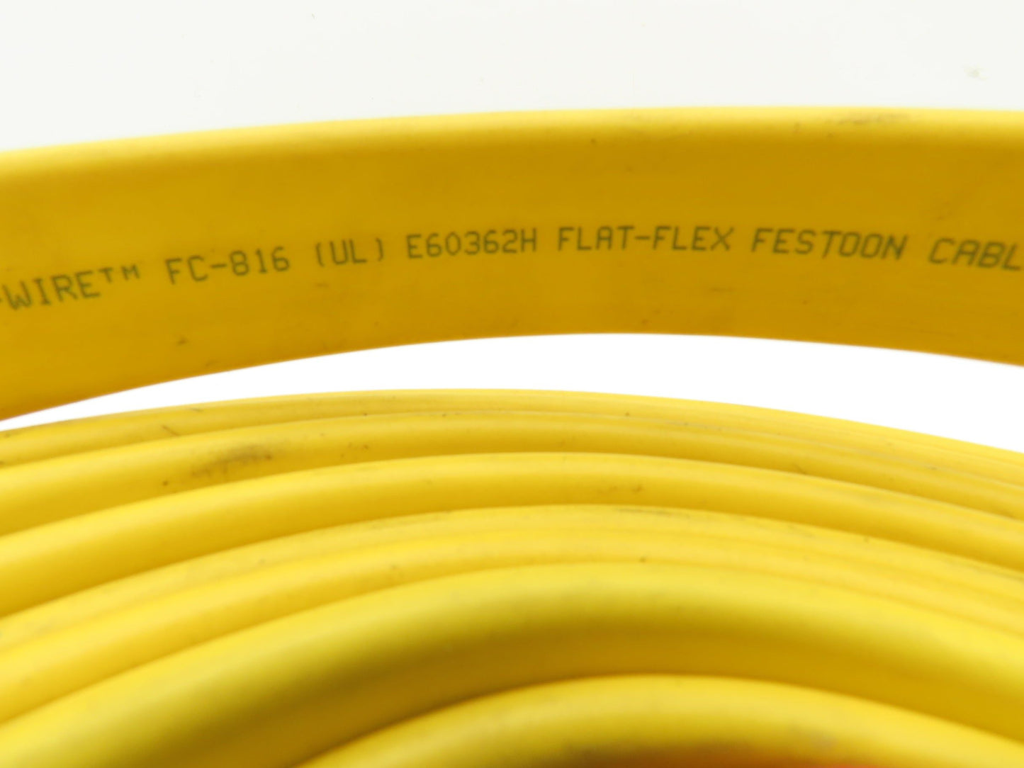 Festoon Cable Outdoor E60362H Multi-Conductor Flat Cable 8 Wire 16AWG 600V 23'