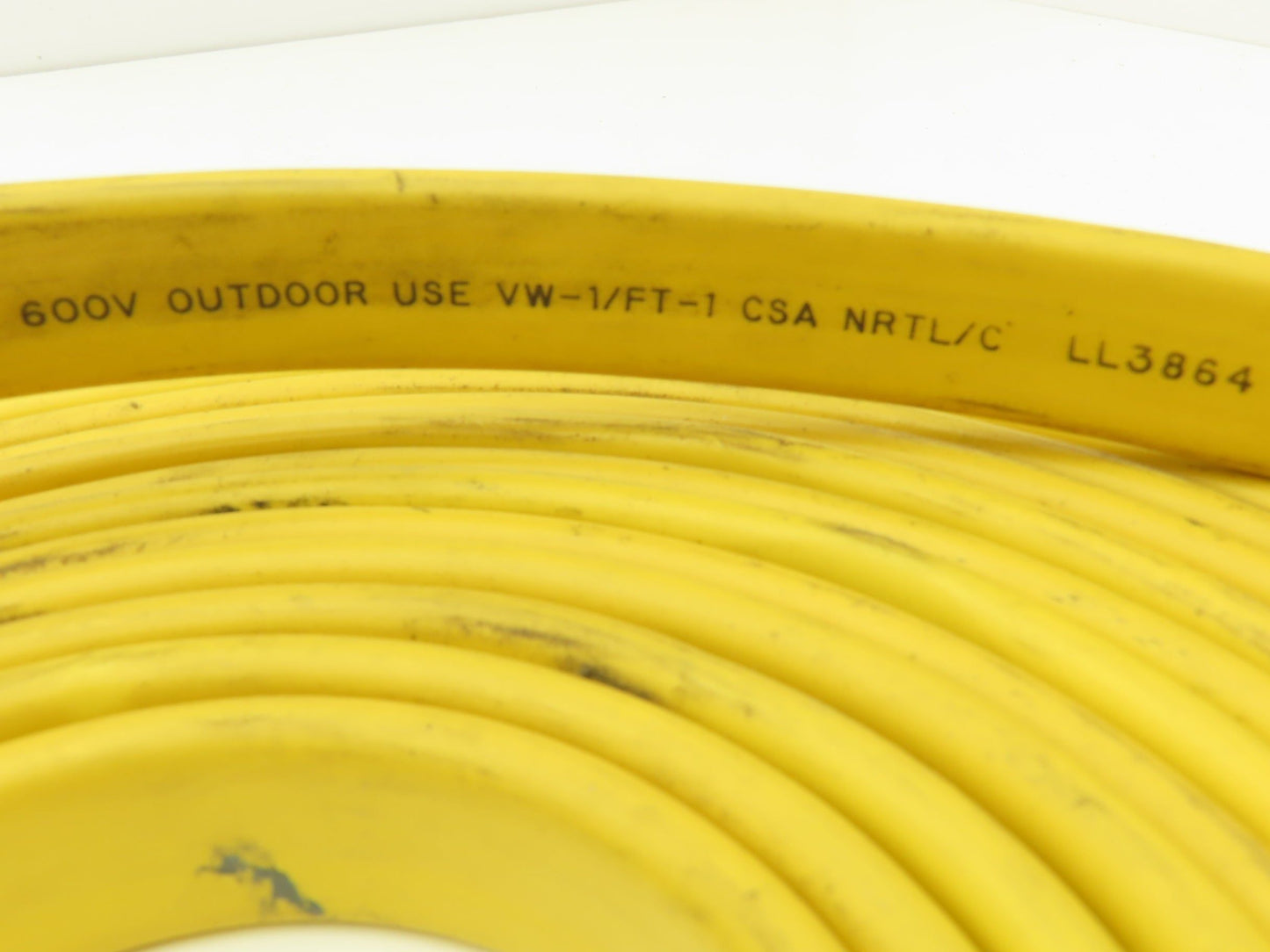 Festoon Cable Outdoor E60362H Multi-Conductor Flat Cable 4 Wire 10AWG 600V 22'