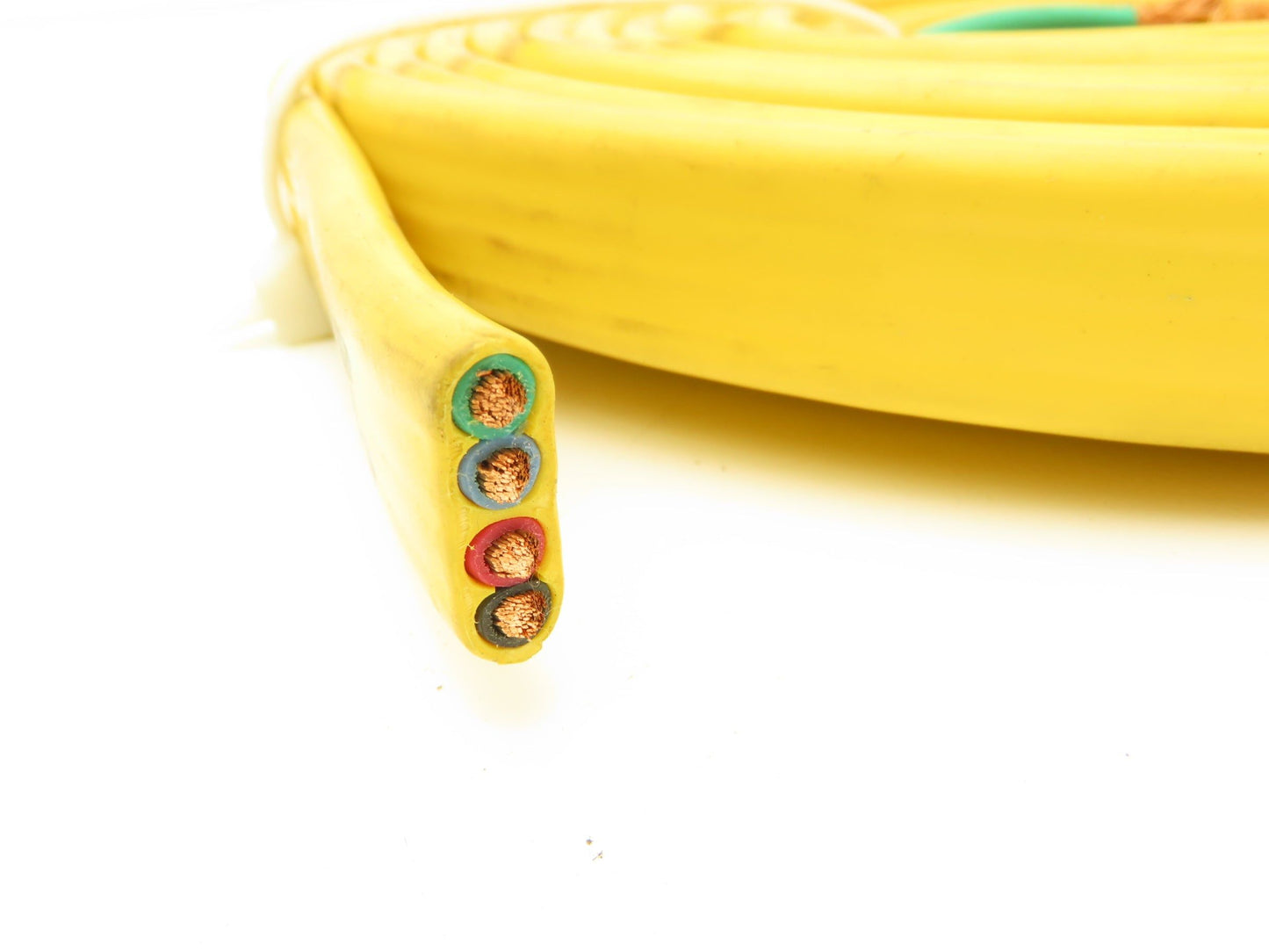 Festoon Cable Outdoor E73093 Multi-Conductor Flat Cable 4 Wire 10AWG 600V 21'