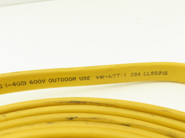 Festoon Cable Outdoor E60362H Multi-Conductor Flat Cable 4 Wire 14AWG 600V 39'