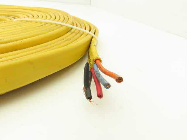 Festoon Cable Outdoor E60362H Multi-Conductor Flat Cable 4 Wire 14AWG 600V 39'