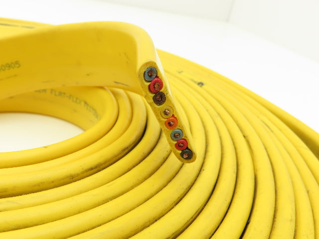 Festoon Cable Outdoor E60362H Multi-Conductor Flat Cable 8 Wire 16AWG 600V 30'
