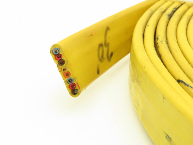 Festoon Cable Outdoor E60362H Multi-Conductor Flat Cable 8 Wire 16AWG 600V 30'