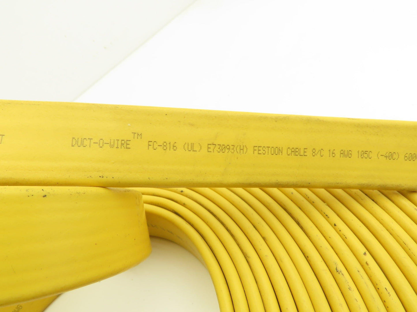 Festoon Cable Outdoor E73093 Multi-Conductor Flat Cable 8 Wire 16AWG 600V 42'