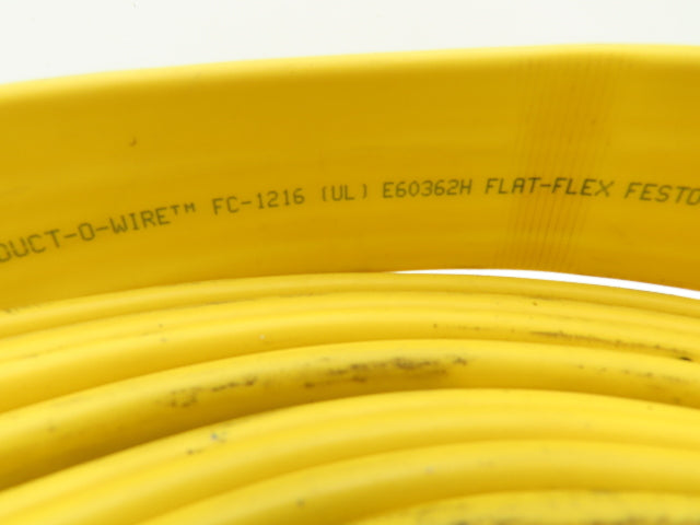Festoon Cable Outdoor E60362H Multi-Conductor Flat Cable 12 Wire 16AWG 600V 30'