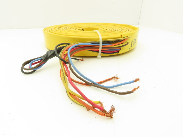 Festoon Cable Outdoor E60362H Multi-Conductor Flat Cable 12 Wire 16AWG 600V 30'