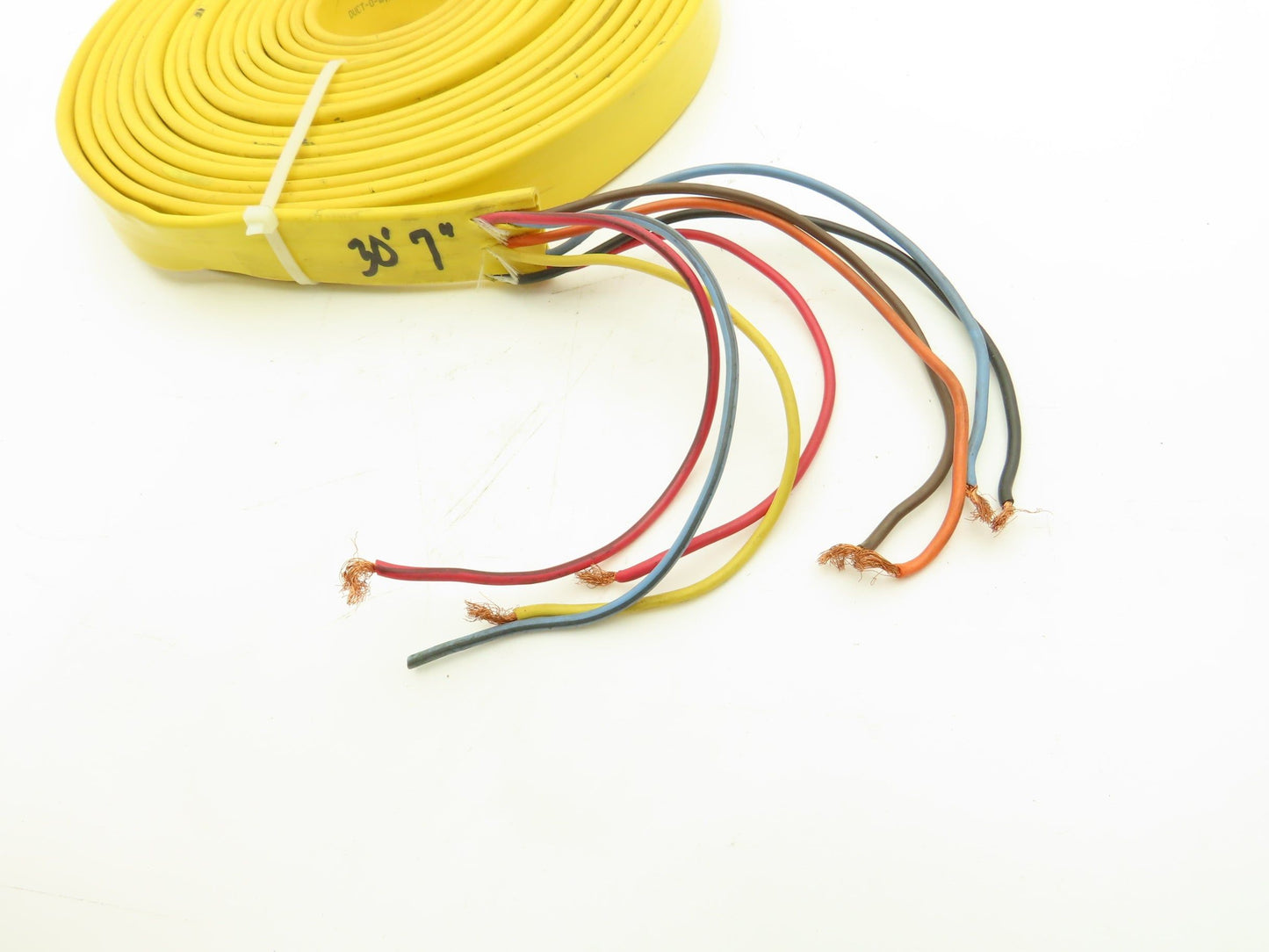 Festoon Cable Outdoor E60362H Multi-Conductor Flat Cable 8 Wire 16AWG 600V 30'