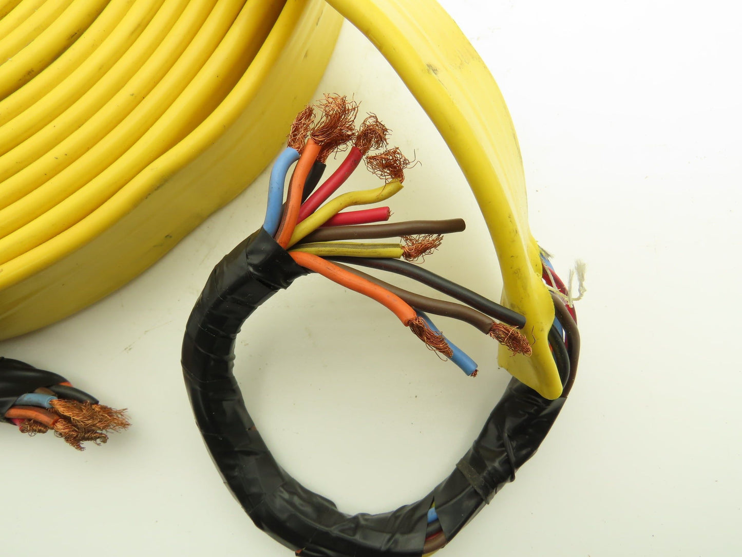 Festoon Cable Outdoor E60362H Multi-Conductor Flat Cable 12 Wire 16AWG 600V 30'