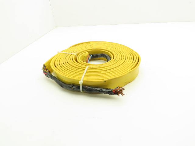 Festoon Cable Outdoor E60362H Multi-Conductor Flat Cable 12 Wire 16AWG 600V 30'