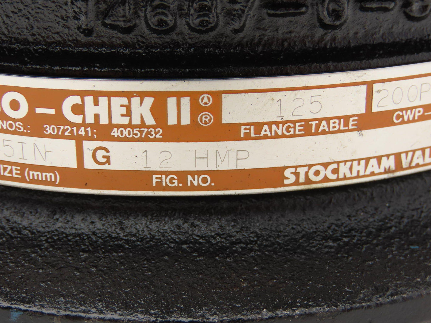 Stockham 14687-0-56 Crane Wafer Duo-Chek II Valve 5" 125 ANSI 200 PSI