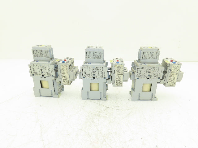 Allen Bradley 193-EA1EB Motor Starter Overload Relay 1.6-5A 120V Coil Lot of 3