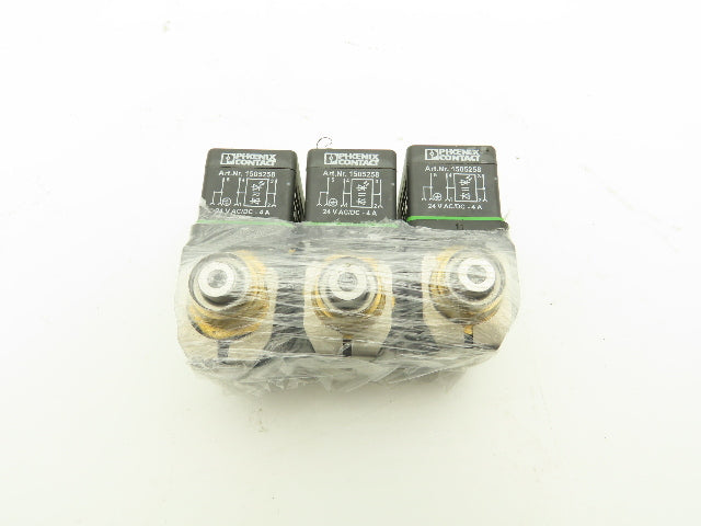 Norgren Buschjost 8499599.9101 Pneumatic Valve Solenoid 24V Lot of 3