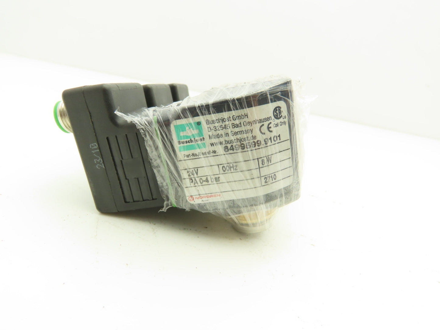 Norgren Buschjost 8499599.9101 Pneumatic Valve Solenoid 24V Lot of 3