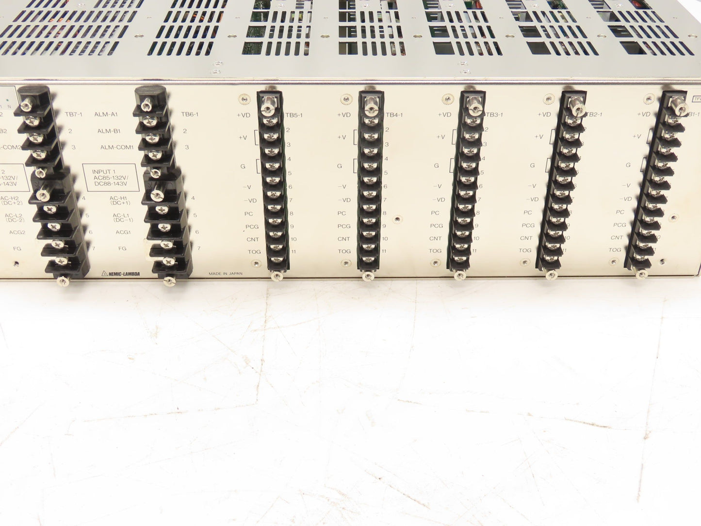 Densei-Lambda TFV000339 Power Supply 120V AC/DC In +5/+15/-15/+24 VDC Out