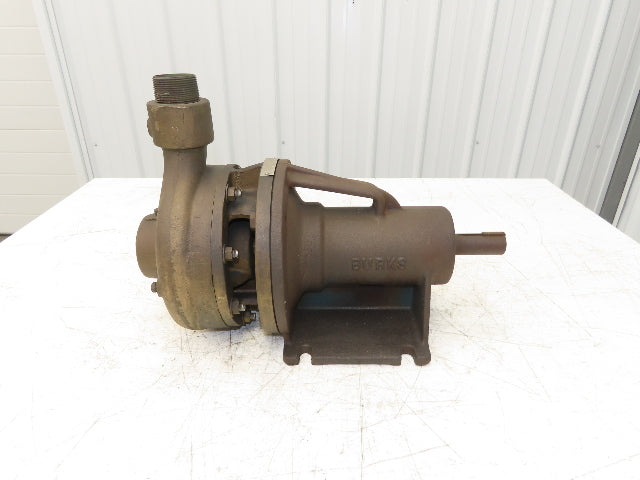 Burks GNB6-1-1/2-AB-6.25 Bronze Centrifugal Pump 2"x 1.5"npt Bronze Impeller