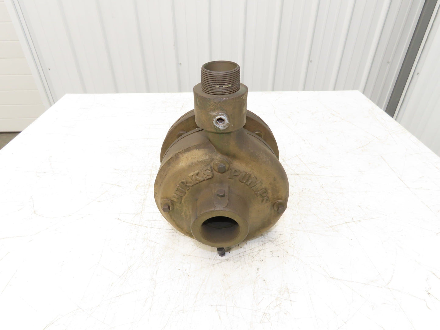 Burks GNB6-1-1/2-AB-6.25 Bronze Centrifugal Pump 2"x 1.5"npt Bronze Impeller