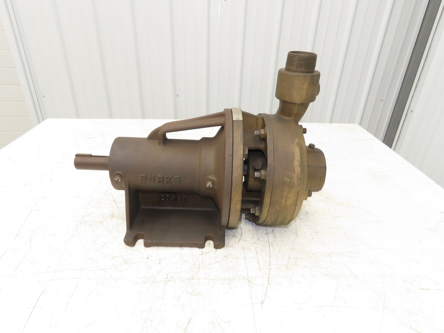 Burks GNB6-1-1/2-AB-6.25 Bronze Centrifugal Pump 2"x 1.5"npt Bronze Impeller