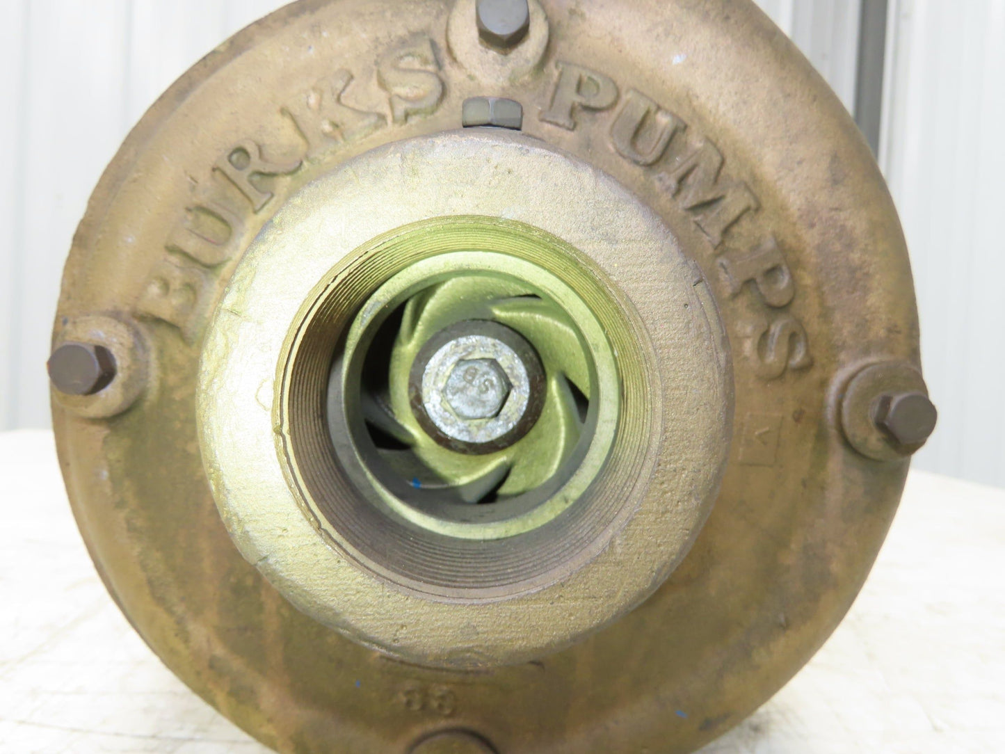 Burks GNB6-1-1/2-AB-6.25 Bronze Centrifugal Pump 2"x 1.5"npt Bronze Impeller