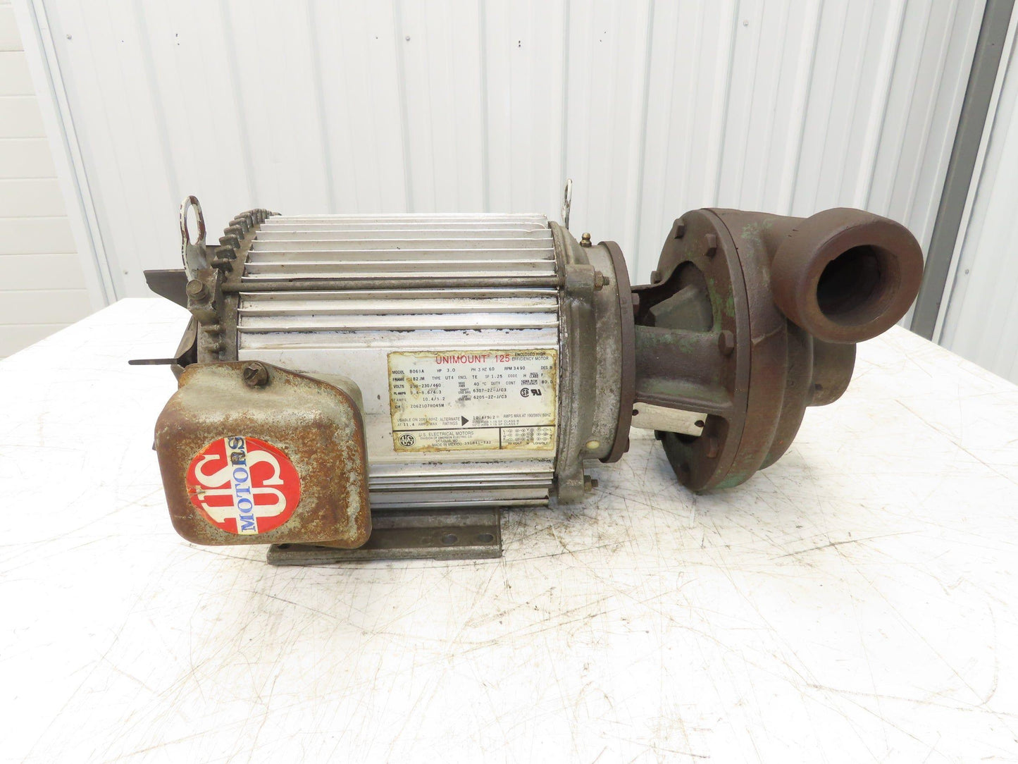 Deming Type BF Centrifugal Pump 2"x 1.5"NPT 3Hp 230/460V 3PH 182JM Unimount 125