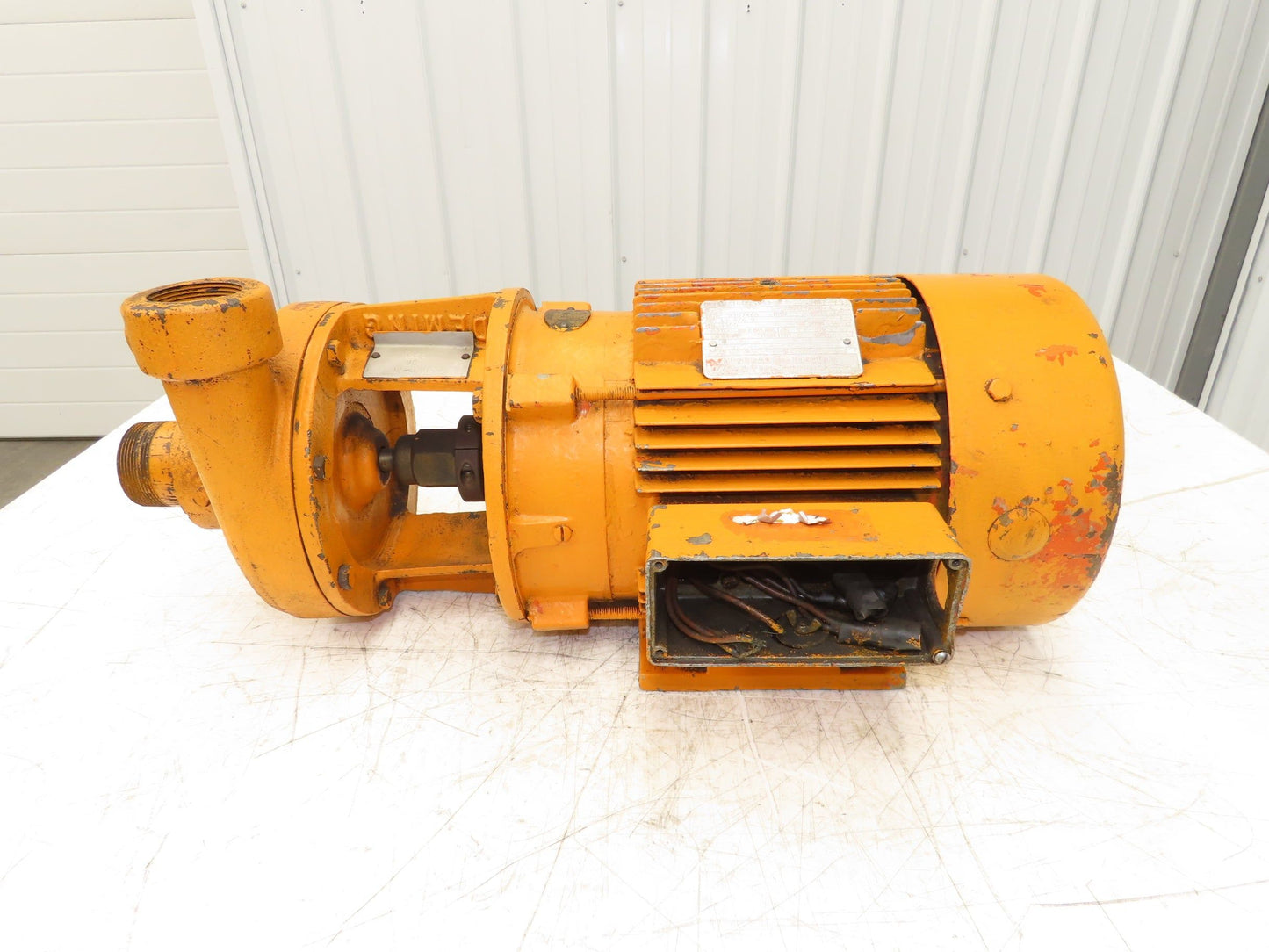 Crane Deming 4358 Centrifugal Pump 2"x 1.5"NPT 5Hp 230/460V 3PH 184TC Tri-Clad