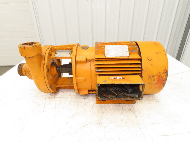 Crane Deming 4358 Centrifugal Pump 2"x 1.5"NPT 5Hp 230/460V 3PH 184TC Tri-Clad