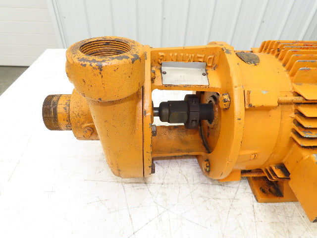 Crane Deming 4358 Centrifugal Pump 2"x 1.5"NPT 5Hp 230/460V 3PH 184TC Tri-Clad