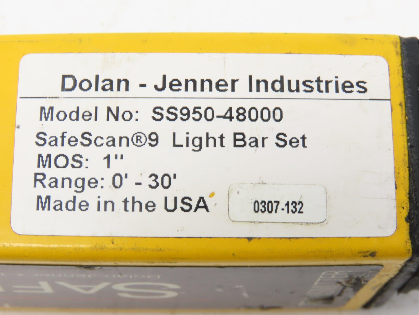Dolan-Jenner SS950-48000 Light Curtain Transmitter 48" SafeScan 9