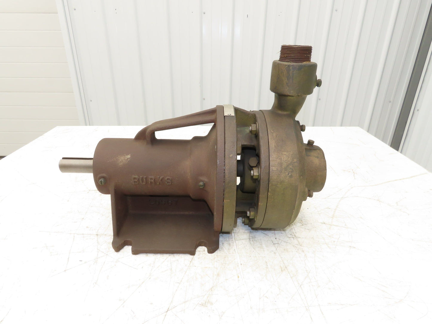 Burks GNB6-1-1/2-AB-6.25 Bronze Centrifugal Pump 2"x 1.5"npt Bronze Impeller