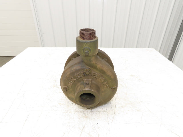 Burks GNB6-1-1/2-AB-6.25 Bronze Centrifugal Pump 2"x 1.5"npt Bronze Impeller