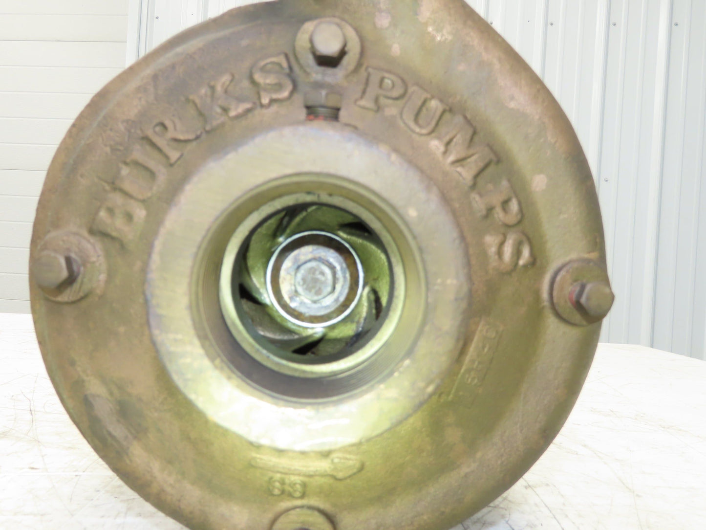 Burks GNB6-1-1/2-AB-6.25 Bronze Centrifugal Pump 2"x 1.5"npt Bronze Impeller