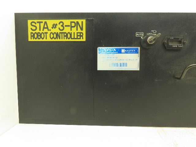 Fanuc A20B-2101-0370 A05B-2502-C053 Operator Control Panel WITH KEY
